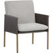 Bellevue Belfast Heather Grey / Bravo Ash Lounge Chair
